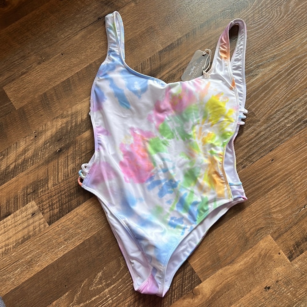 Kenny Flowers The Malibu tie dye one piece, S, NWT